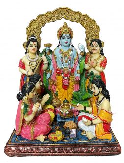 Lord Satya Narayana Statue 7"